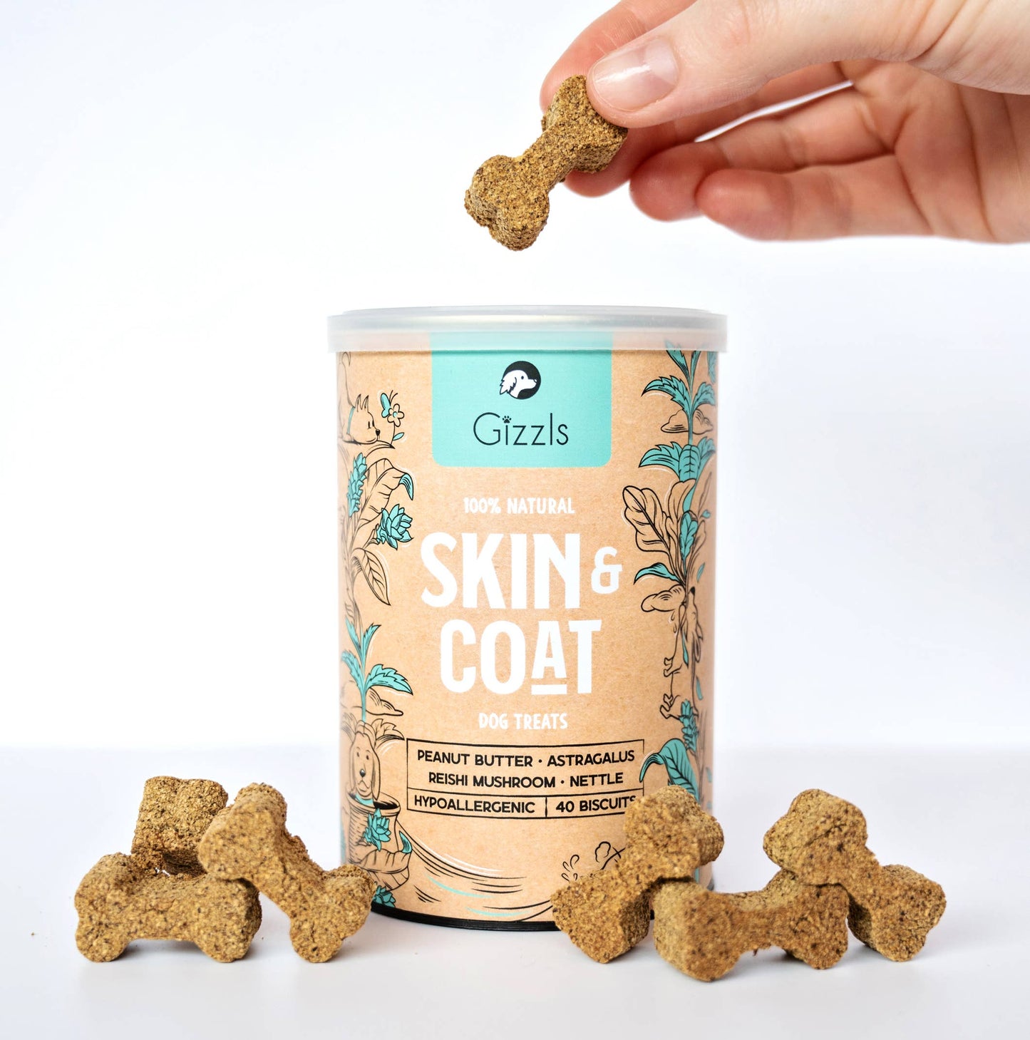 100% Natural Dog Treats for Allergies and Immunity - The Cambridge Dog Co.